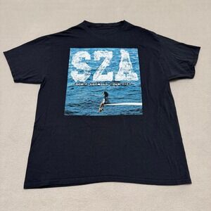 SZA T Shirt Mens XL Black SOS North American Tour 2023 Concert Graphic Tee